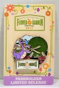 Disney Epcot Flower & Garden Festival 2017 Figmentación Portapases Exclusivo Pin 3D - Imagen 1 de 1