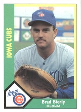 1990 Iowa Cubs CMC #22 Brad Bierly