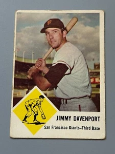 1963 Fleer #65 Jimmy Davenport - Picture 1 of 2