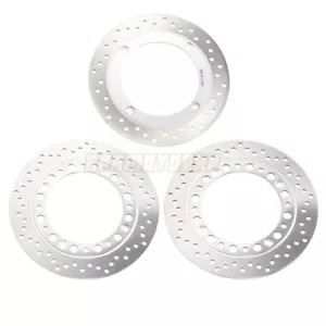 Front Rear Brake Rotors For Honda XRV750 1990-2003 1991 1992 1999 2000 2002 - Foto 1 di 3