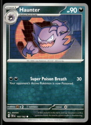 SV05: Temporal Forces #103/162 Haunter - Image 1 of 2