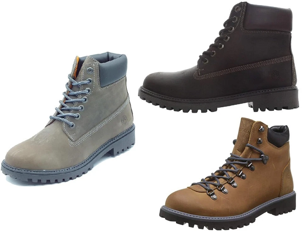 Lumberjack Scarponcino Stivaletto Invernale Uomo RIVER SM00101 H01 CRAZY HORSE