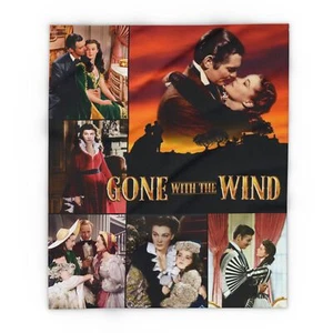 Gone with the Wind Arctic Fleece Blanket 50"×60", Classic Movie Fan Gift, Throw - Picture 1 of 7