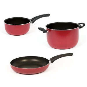 Set Cucina Ravelli Padella Pentola e Casseruola Antiaderenti Alluminio Pasta  - Foto 1 di 1