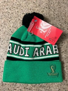 NEW Youth 2022 FIFA World Cup Green Beanie Saudi Arabia - Picture 1 of 1