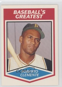 1989 CMC Baseball's Greatest Roberto Clemente HOF