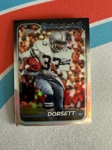 2024 Topps Chrome - Tony Dorsett #40 Refractor - Picture 1 of 2