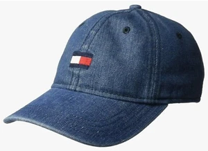 Tommy Hilfiger Ardin Adjustable, Cotton, Men Baseball Cap, Denim NWT - Picture 1 of 3