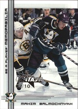 2000-01 BAP Memorabilia NHL All-Star Fantasy Black #180 Maxim Balmochnyk