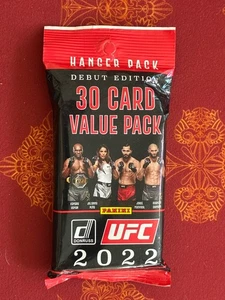 2022 Panini Donruss UFC 30 Card Value Pack Factory Sealed Hanger Pack - Bild 1 von 1
