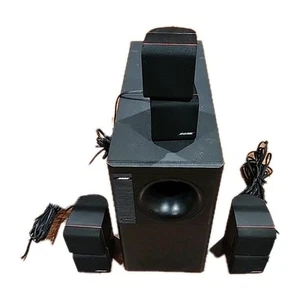 Bose Acoustimass 7 Speaker System- with 3 double cube speakers tested - Picture 1 of 8