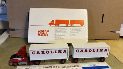 CAROLINA TRUCKING . TRACTOR  AND DOUBLES TRAILER WINROSS TRUCK - Image 1 of 3