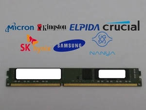 Lot of 10 Major Brand 8 GB PC3-12800 (DDR3-1600) 2Rx8 DDR3 Low Profile Desktop - Picture 1 of 6