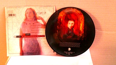 Tori Amos,Atlantic,"GOD"UK,7" Picture Disc with Insert sheet,1994 alt rock, Mint - Image 1 of 2