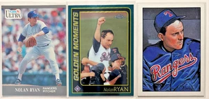(3x) LOTE RANGERS VINTAGE Nolan Ryan 1990+ sin duplicados #7 - Imagen 1 de 2