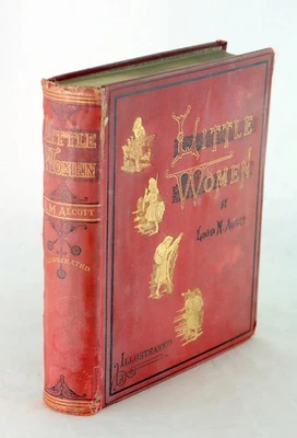 Louisa May Alcott 1880 Little Women Frank Merill Illustrated Edition Hardcover - Image 1 of 4