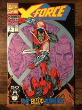 X-Force #2 2nd Deadpool 1992 Marvel Comics High Grade. The Blood Hunters!