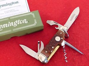 Remington USA R3843  scouts -5/8" Camp 6 blade Camping knife MIB