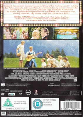 The Sound Of Music DVD Musicals & Broadway (2016) Julie Andrews Amazing Value - Image 1 of 4