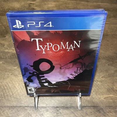 Typoman (Playstation 4 )Limited Run Games LRG Alternate Cover Brand new Sealed - Image 1 of 4