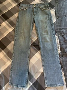 LEE Regular Fit Bootcut Jeans Mens - 100% Cotton 35x34 LEE Y2K - Picture 1 of 10