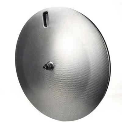 Cubierta tubular rueda disco trasero carbono asimétrico freno V bicicleta carretera 700C Foto 1 de 4