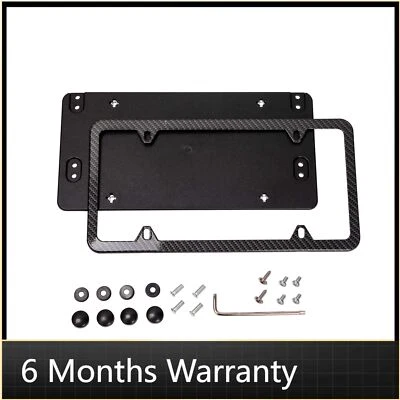 For MERCEDES-BENZ + 10 Screws NewRear License Plate Tag Holder Mounting Bracket Foto 1 de 4