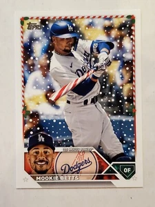 MOOKIE BETTS 2023 Topps Holiday SP VARIATIONSCODE #514 Dodgers - Bild 1 von 1