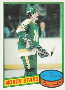 1980-81 O-Pee-Chee Al MacAdam Minnesota North Stars #34 - Picture 1 of 2