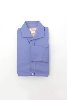 NWT Brunello Cucinelli Men's "Slim Fit" Button-Down Dress Shirt Size S  A252 - Image 1 of 4