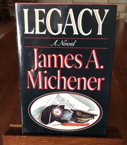 Legacy by James A. Michener 1987, FIRST ED, HCDJ *Very good cond-see photos* - Picture 1 of 12