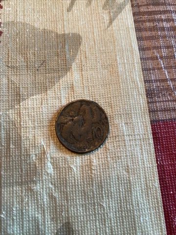 1926 Italy Italian 10 Centesimi Honey Bee Coin Cover