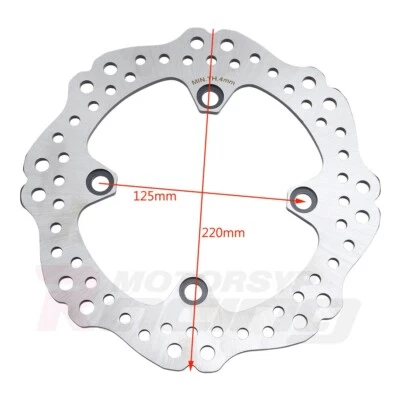 Rotor de disco de freno trasero para Honda CRF250L 2013-2020 CRF300L CRF300R 2021-2024 Foto 1 de 4
