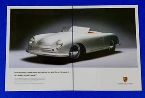 2008 2 PAGE PRINT AD FERRY PORSCHE QUOTE 1948 356 ROADSTER "CAR OF HIS DREAMS" - Picture 1 of 1