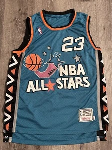 Maglia Michael Jordan 1996 NBA All Star #23 Mitchell & Ness Uomo M Medium (48) - Foto 1 di 17