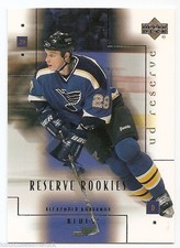 00/01 UD RESERVE ROOKIES RC Alexander Khavanov #113