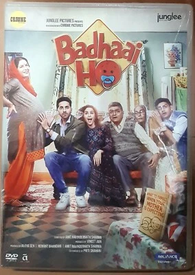 Badhaai Ho DVD - Ayushman Khurana - Bollywood Movie DVD (Region Free) - Image 1 of 2