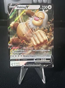 Pokémon TCG Slaking V Pokemon GO 058/078 Holo Holo Rare - Picture 1 of 2