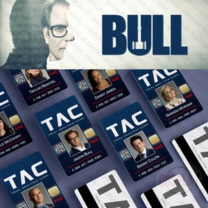 Dr. Jason Bull TAC ID Badge | Trial Analysis Corporation | Michael Weatherly - Picture 1 of 10