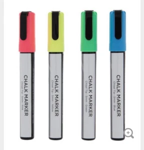 Neon Chalk Jumbo 4 Pack. To light up your life. New, Sealed. - Picture 1 of 3