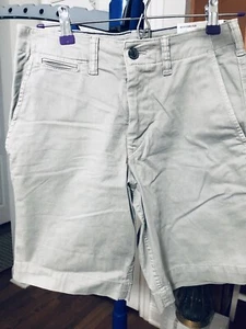 American Eagle Men’s Size 26 Light Blue Next Level Flex Chino Shorts - Picture 1 of 9