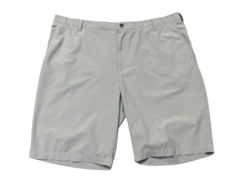 Adidas Golf pantaloncino piatto davanti tinta unita grigio uomo 42