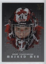 2008 ITG Between the Pipes Men Silver Vault Gold 1/1 Adam Courchaine #MM-37 1r5