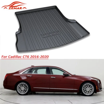 Alfombrilla bandeja revestimiento maletero carga todo clima para Cadillac CT6 40T 2016-2020 4x4 Foto 1 de 4
