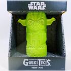 Star Wars Geeki Tikis Tiki Mug Yoda Disney Memorabilia Ceramic Cup Green Gift