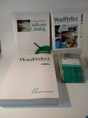 Word Perfect Version 6.0 Set of 12 Media 3.5" Floppy disks - Image 1 of 3