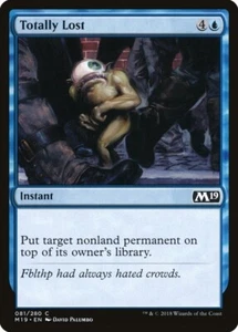 Totally Lost X 4 N/M-Core 2019 Magic The Gahtering - Imagen 1 de 1