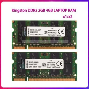 Kingston 2GB 4GB 8G PC2-6400 DDR2 800MHZ Laptop So-DIMM Speicher 200PIN Für Dell - Bild 1 von 9