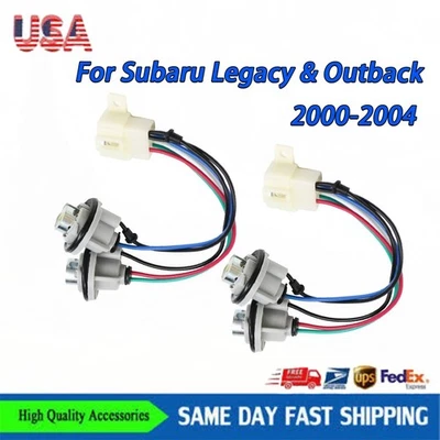 Para 00-04 Subaru Legacy & Outback 2X Nuevo Portón Trasero Escotilla Lámpara Enchufe Arnés de Cable Foto 1 de 4