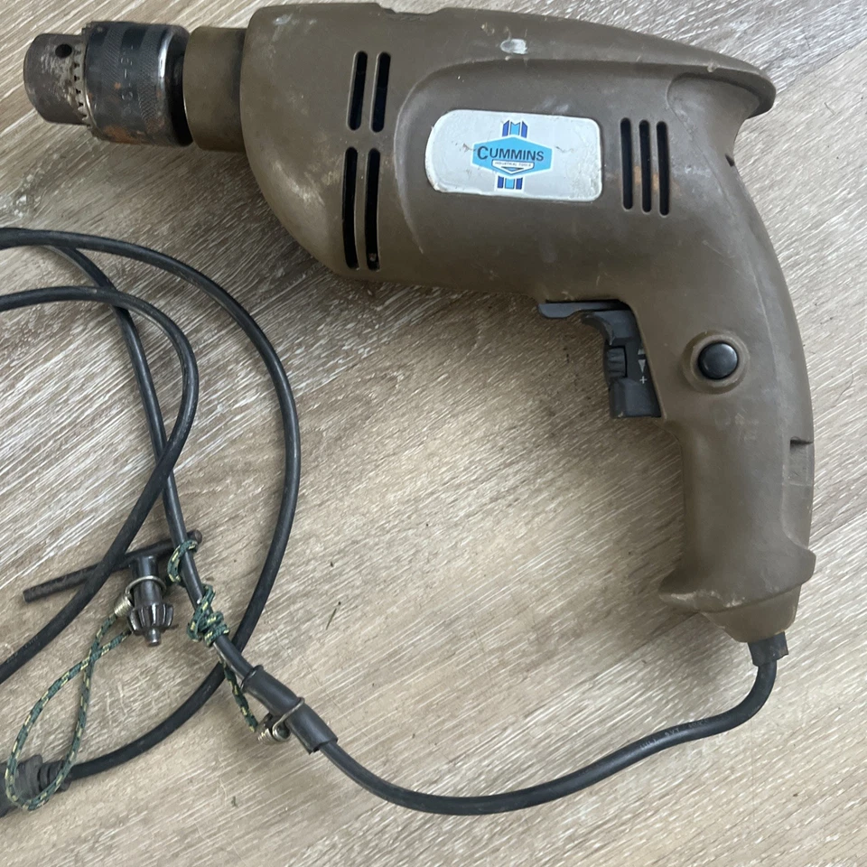 LLAVE DE IMPACTO ELÉCTRICA De Colección Cummins 1/2" Con Cable 120 V Reversible CY-N207 Nº 6344 Foto 1 de 4